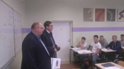  Wizyta Prezesa Warmińsko - Mazurskiego Związku Piłki Nożnej 