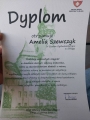  Wyróżnienie dla Amelii Szewczyk z 3c