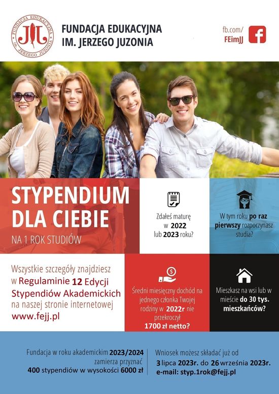 Plakat FEJJ 12 Edycja 2023 2024