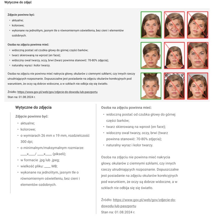 Wytyczne do legitymacji
