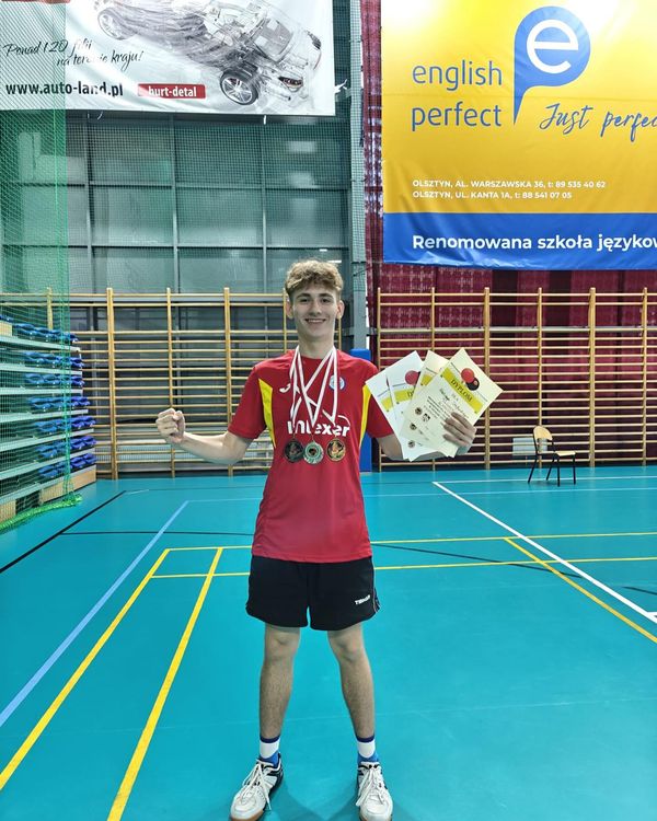 Multimedalista Aleksy Stefański