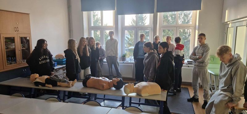 mt_gallery: Klasa II A– z wizytą w Szkole Policealnej im. J. Romanowskiej w Elblągu