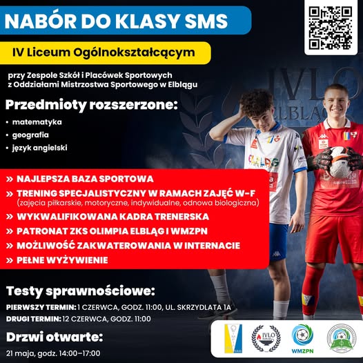 Zapraszamy do klasy piłkarskiej SMS